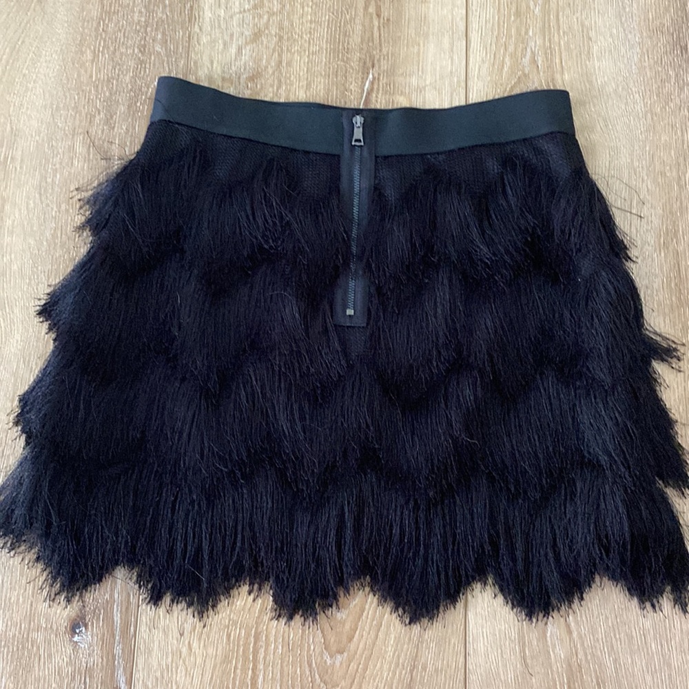 Bcbg Maxazria Fringe Mini Skirt - Picture 3 of 3